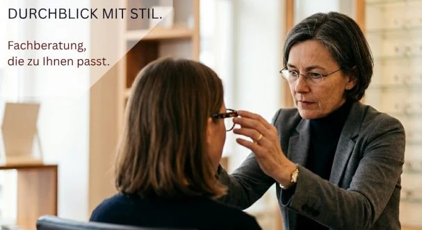 Optikerin passt Brille an:
Optiker und Augenoptik, Fachberatung auf Instagram und Facebook zeigen.
